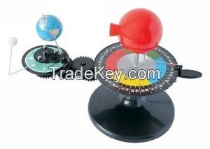 Three globes model  Sun-Earth-Moon model-Geography Model