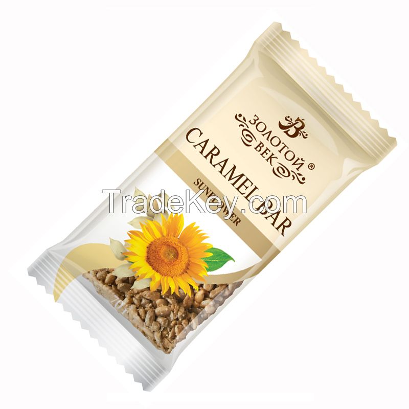 Sunflower caramel bar