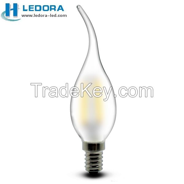 2w/3.5W Led filament Bulb E14 Candle Dimmable