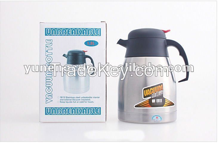 double wall stainless steel,in vacuum pots, coffee pot, tea pot