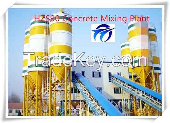  HZS25-HZS240 concrete mixing plant