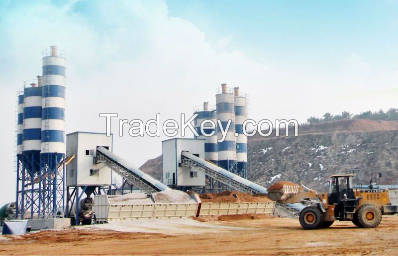  HZS25-HZS240 concrete mixing plant