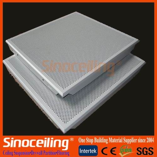 Clip in aluminum ceiling tile, metal ceiling tile