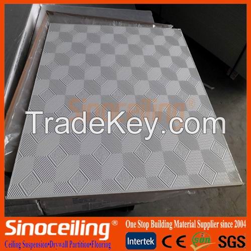 pvc gypsum board, perforated gypsum tile