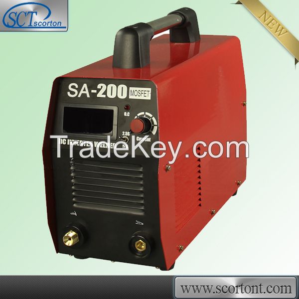 Inverter 220v DC 200A output mos tech MMA ARC Stick welder - ZX7-200