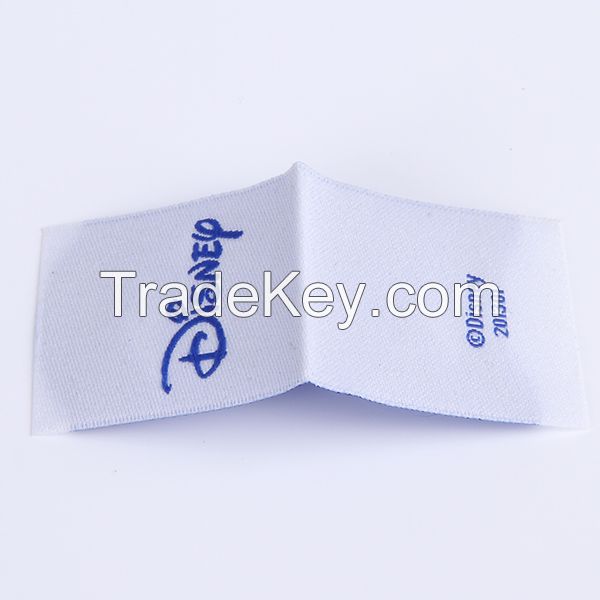 High quality vintage main garment neck woven labels for clothing