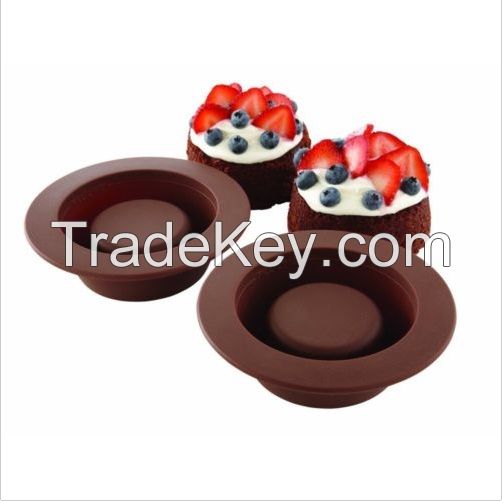 Brownie bowls cake&amp;amp;fill mini cake pans mould sundae dessert cups