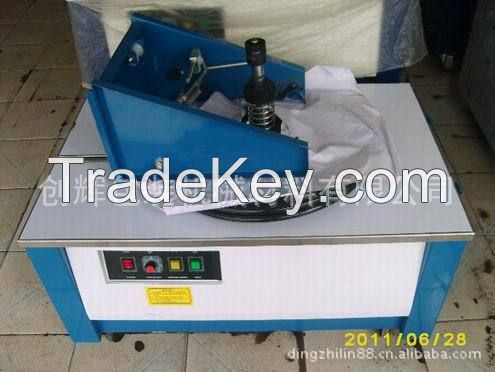 semi-automatic strapping machine, PP packing machine, strapping machine