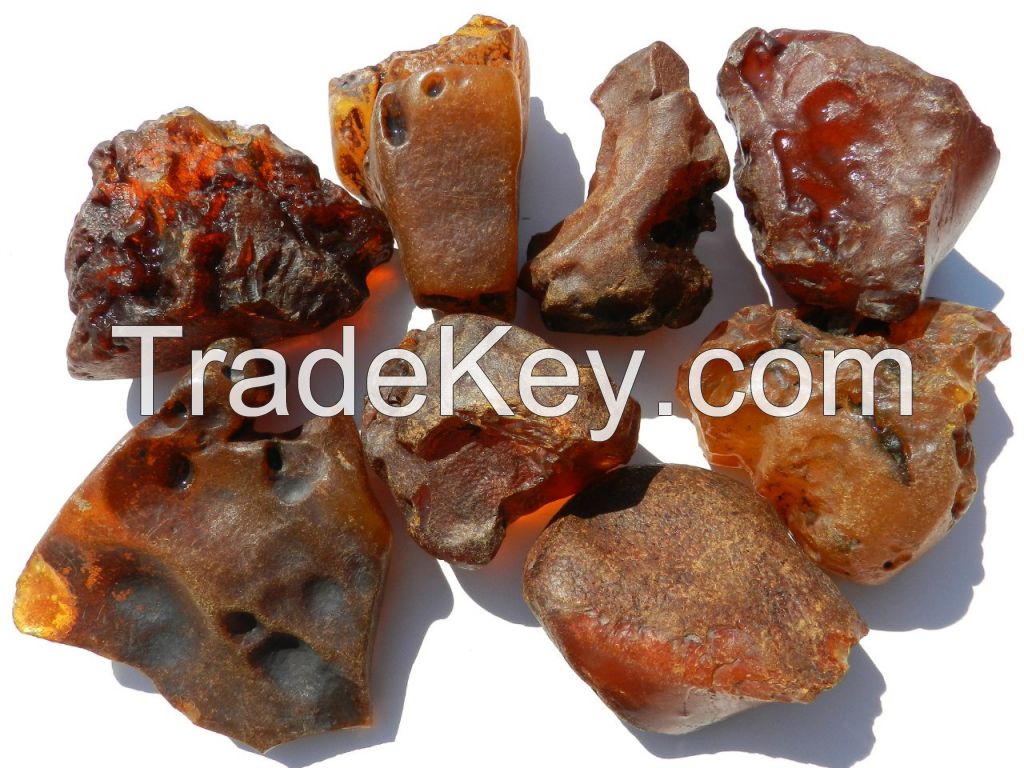 Raw amber ukrainian