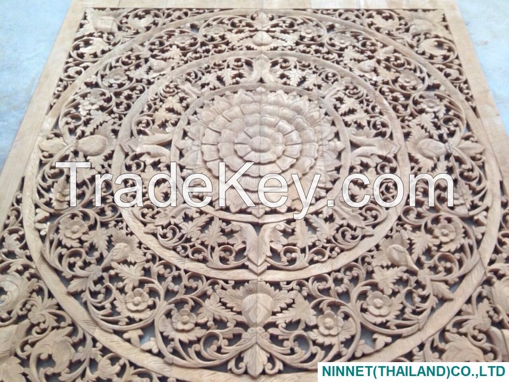 Teak Wood carving panels 