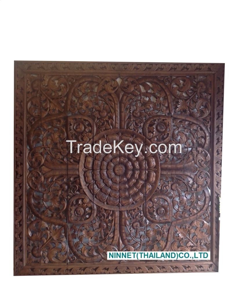 Teak Wood carving panels 