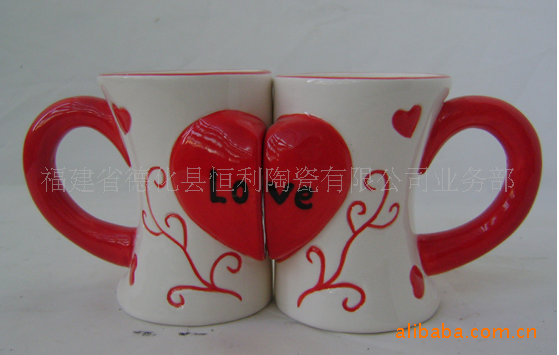 Ceramic glazed coffee cup, OEM custom logo ceramic cup, 