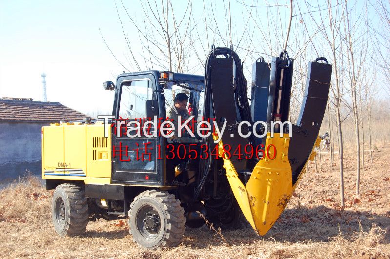 hydraulic tree spade