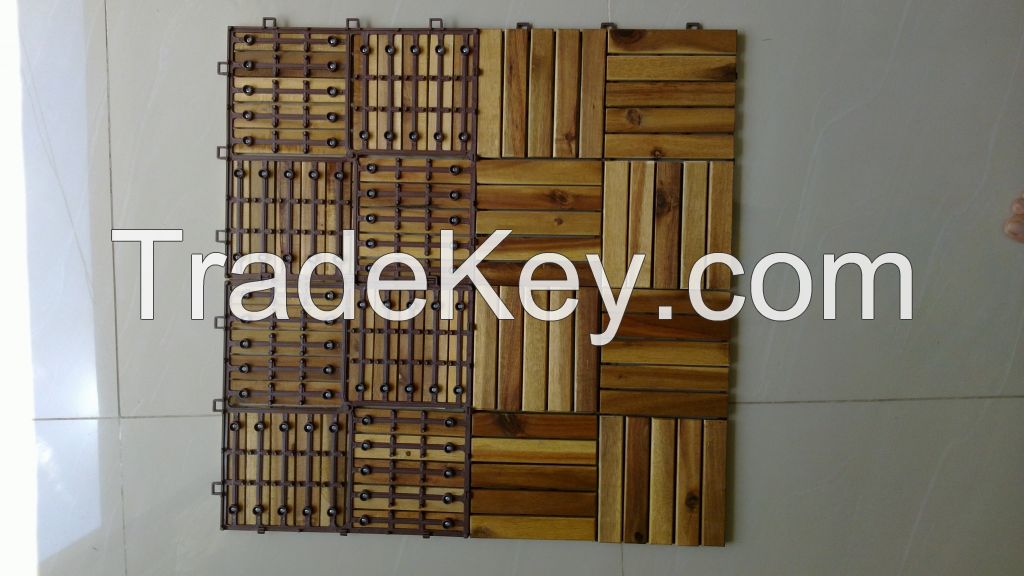 wooden decking tile