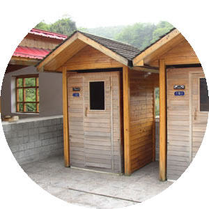 FAR INFRARED SAUNA ROOM (OUTDOOR TYPE)