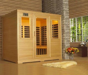 Carbon Fiber Sauna Room (2 Person Super Deluxe Type)