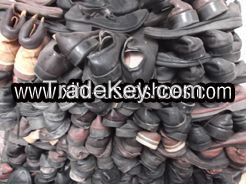 used leather shoes