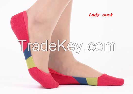 Ankel Sock , Low cut Sock , Anti-Slip Sock 