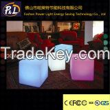 Colorful Rechargeable LED Lit Stool