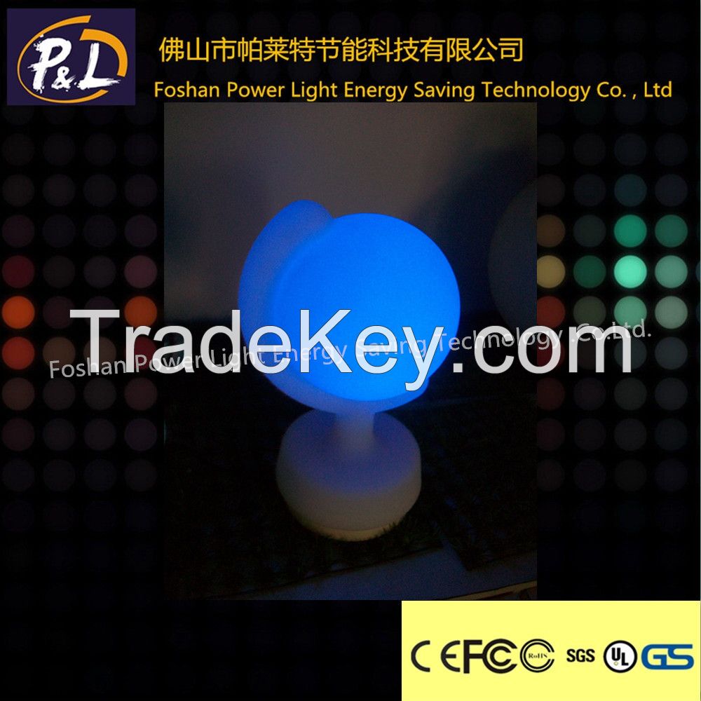 Color-changing rechargeable decorative table lamp