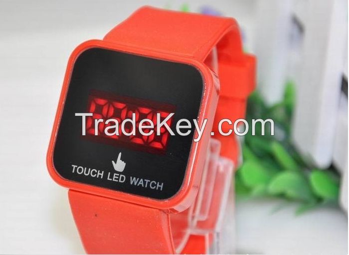 touch led watch