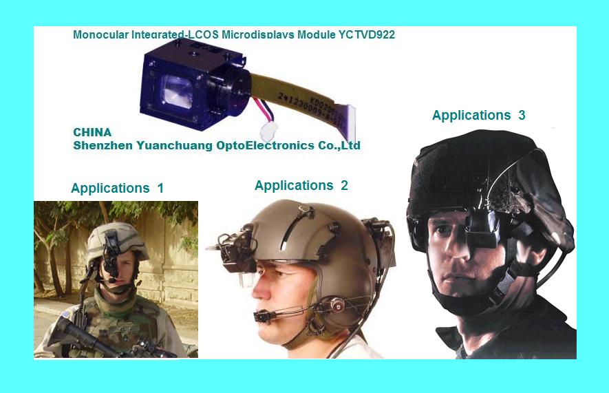 Monocular  Integrated-LCOS  Microdisplays  YCTVD922