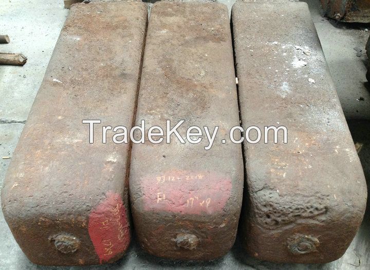 16Mn Heavy Hook forging, used for ship machinery