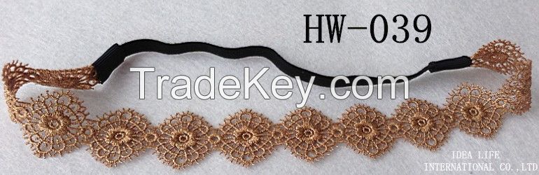 Embroidery hairband