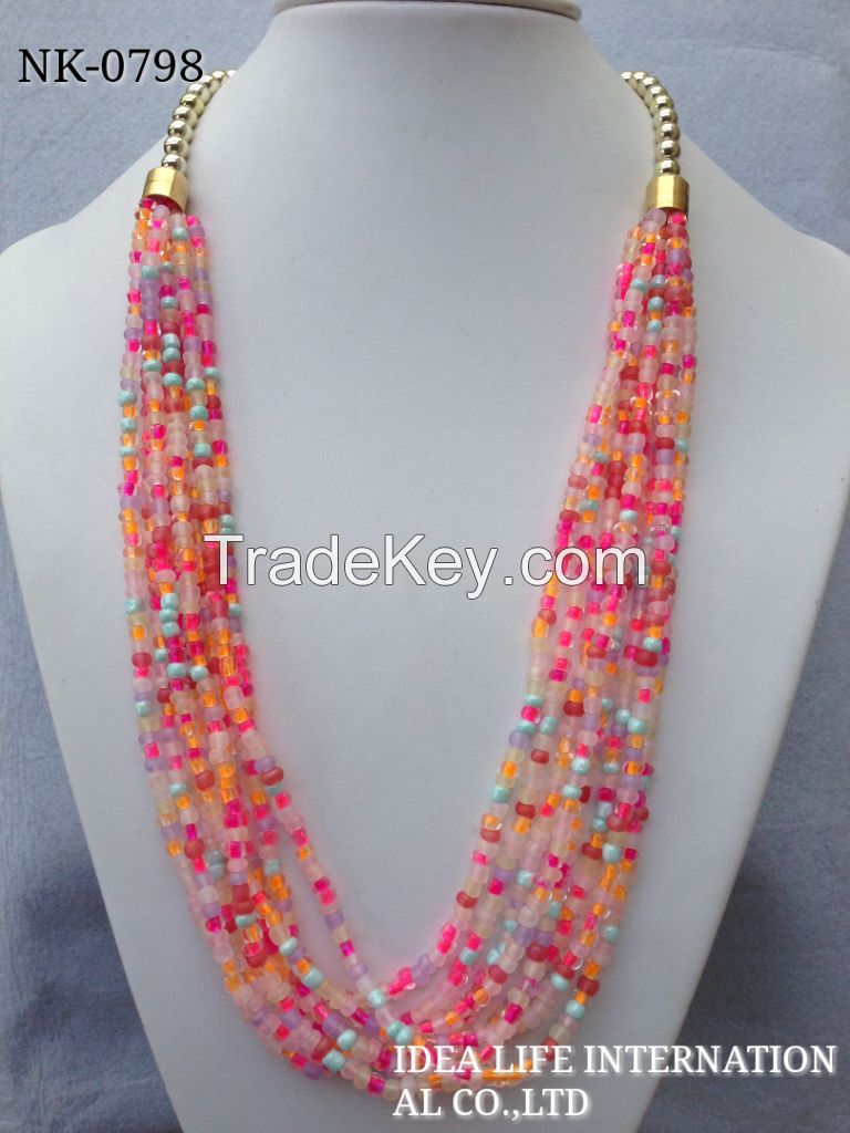 India beads necklace