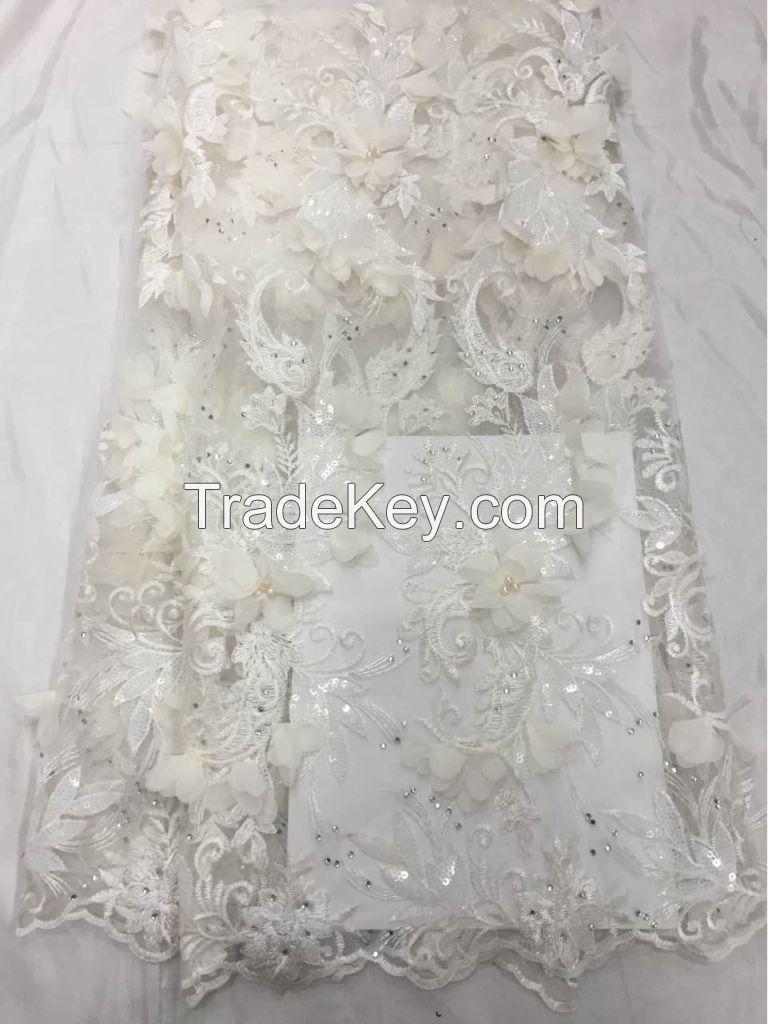 wedding dress lace fabric. evening dress lace fabric.Party dress lace