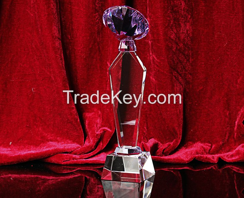 crystal trophy