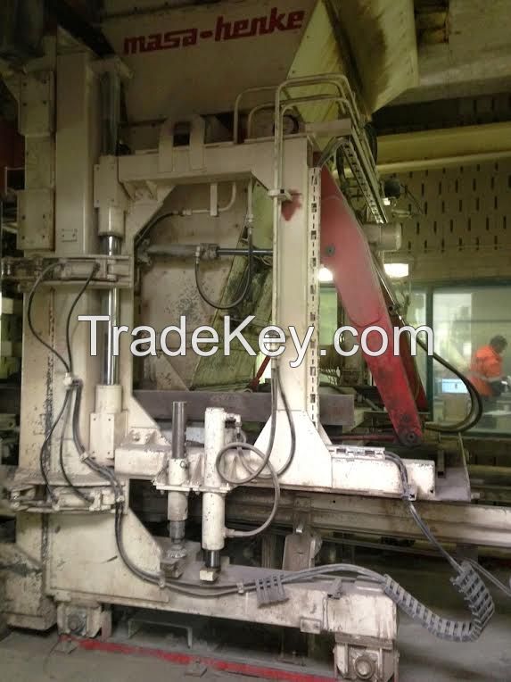 Masa Henke second hand paving machine