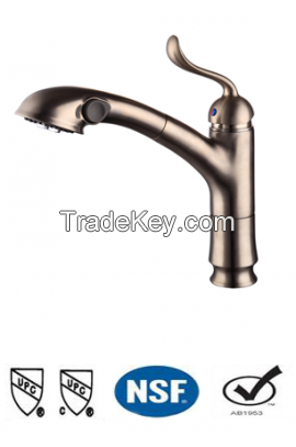 Single Handle Pull-Out Kitchen Faucet