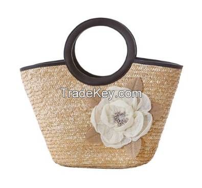 Straw Beach Bag