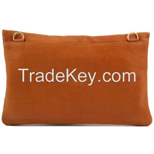 Genuine Leather clutch Handbag Wristlets