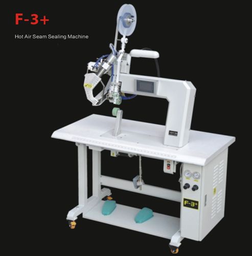 Hot air seam sealing machine