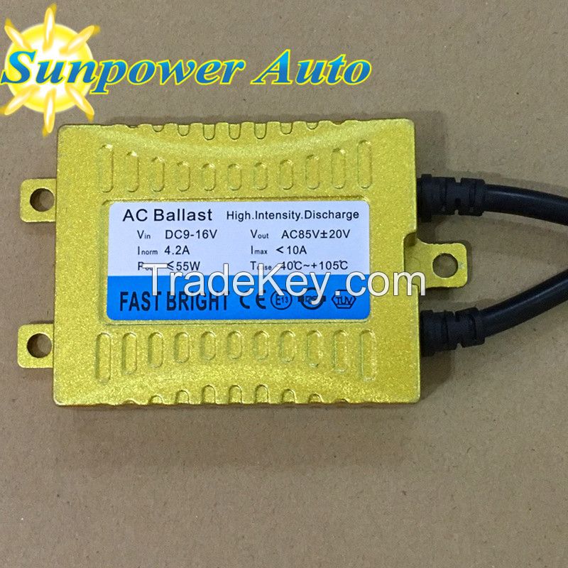 high quality 12V AC hid xenon replacement 35W kit h7 h4 h11 9005 9006 factory directly