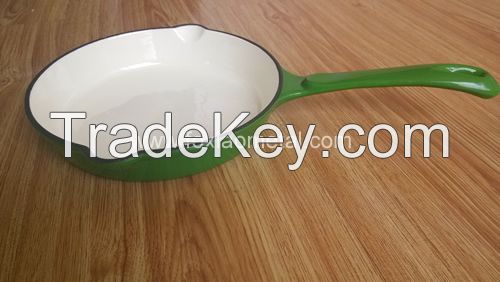 Cast Iron Enamel Fry Pan