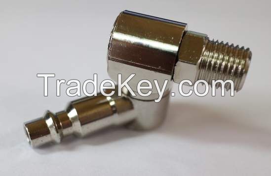 Swivel Connector/ metal connector/ pneumatic tools parts/ CNC machining parts