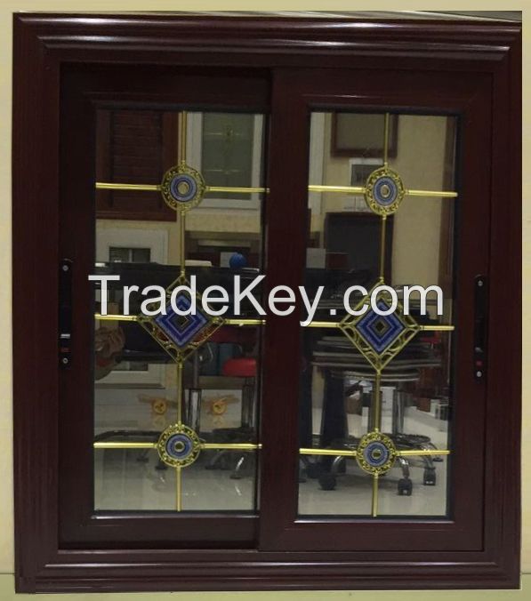 Aluminum sliding window