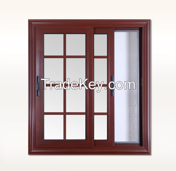 Aluminum sliding window