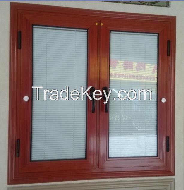 Aluminum casement window