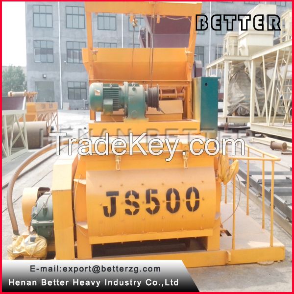 JS500  concrete mixer