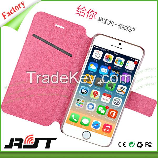 Hot Selling Flip Mobile Phone PU Leather Cases for iPhone 6 6s