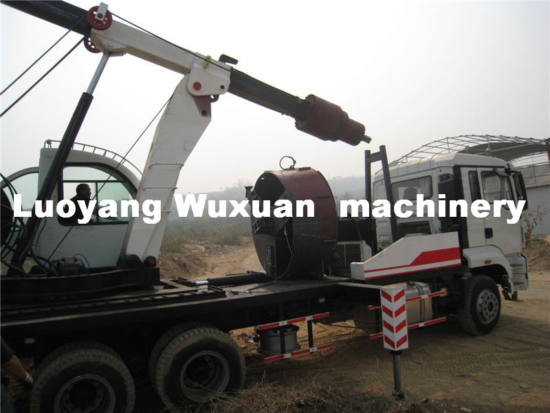 High Efficient crushing rocks drilling rigs