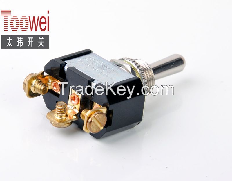 SPDT Toggle switch ON-OFF-ON M12 10A 250V Rocker switche