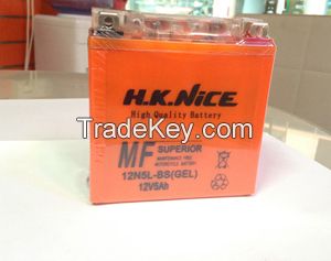 Motorcycle Battery H.K.NICE BATTERY,STORAGE BATTERY