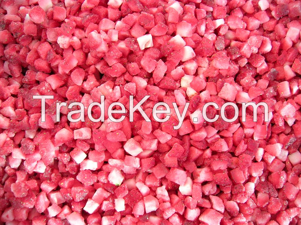 IQF Diced Strawberry