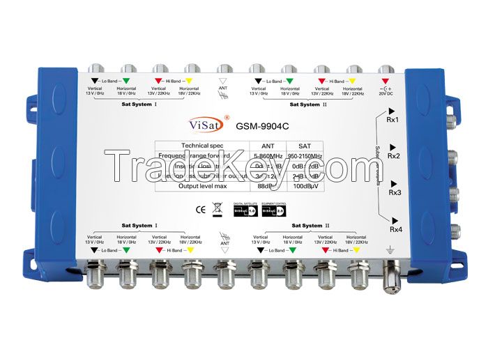 DiSEqC2.0 satellite multiswitch