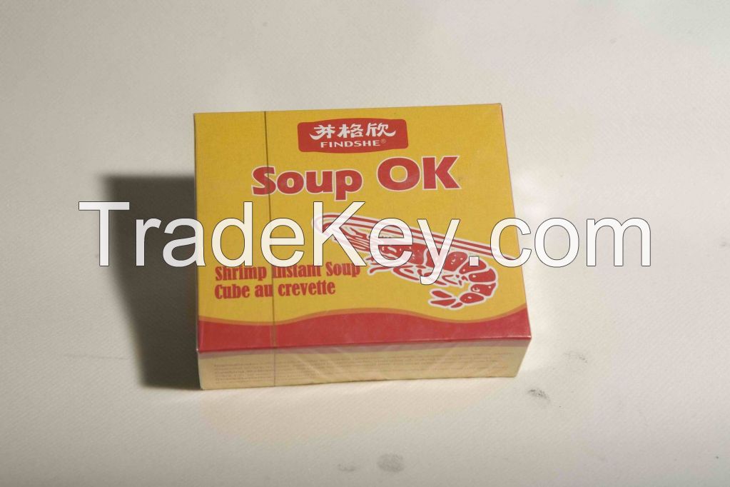 Shrimp Soup Cube(10g/cube, 48cubes/box, 30boxes/ctn)